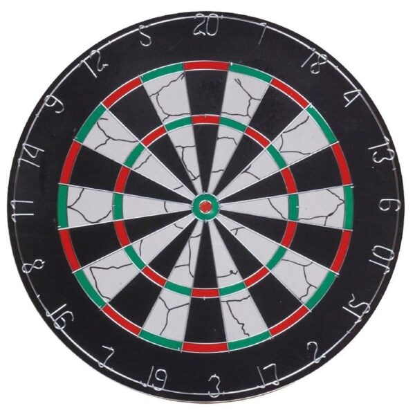 Dartbord Longfield set - Dia 45 cm - met 6 dartpijltjes van 18 gram