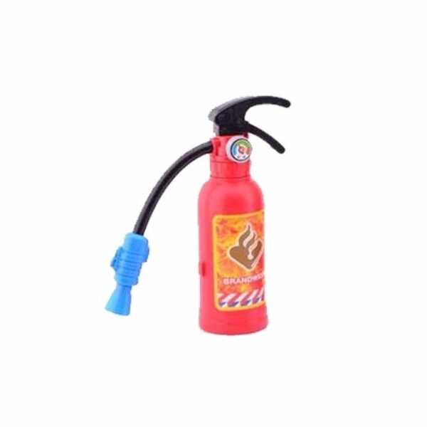 Brandblusser speelgoed - rood - 23 cm - brandweer accessoires