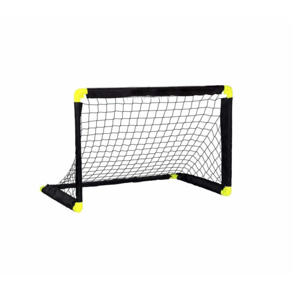 Alert Voetbalgoal inklapbaar - 1x - kunststof - 90 x 59 x 61 cm - buitenspeelgoed