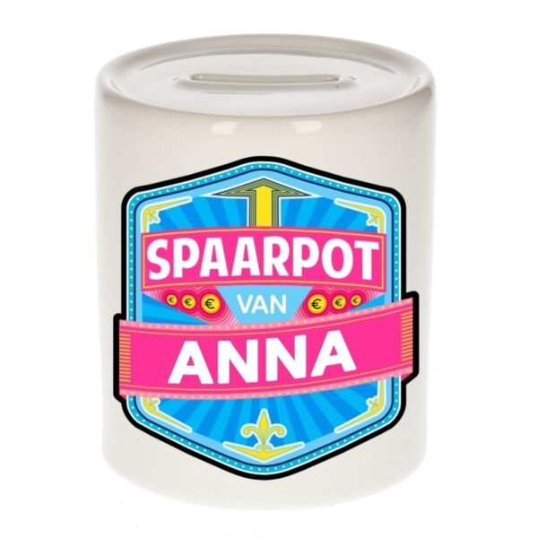 Vrolijke Anna spaarpotten voor kinderen