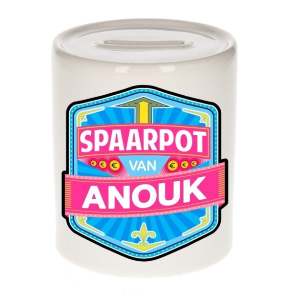 Vrolijke Anouk spaarpotten voor kinderen
