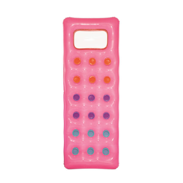 Bestway Luchtbed - roze - met hoofdkussen - 188 cm - zwembad luchtmatras - strand opblaas speelgoed