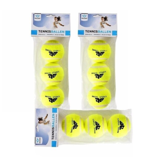 9x tennisballen setje