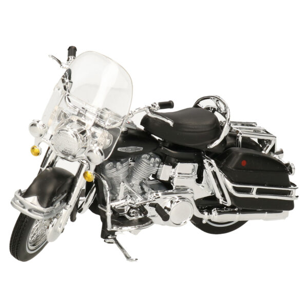 Maisto Modelmotor - Harley Davidson - FLH Electra Glide - 1966 - zwart -1:18 - schaalmodel