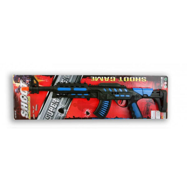 Speelgoed geweer - politie/ soldaten - met geluid - 62 cm - leger geweer - speelgeweer