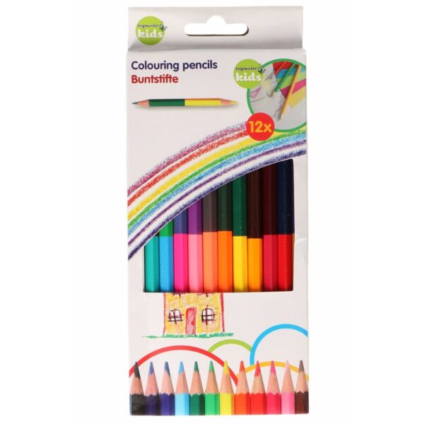 Topwrite Kids kleurpotloden dubbel 24 kleuren