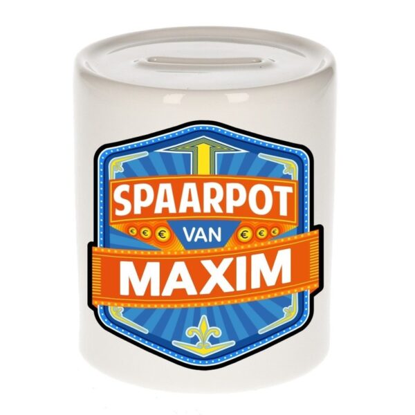 Vrolijke Maxim spaarpotten voor kinderen