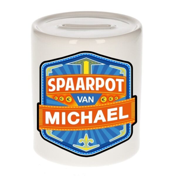 Vrolijke Michael spaarpotten voor kinderen