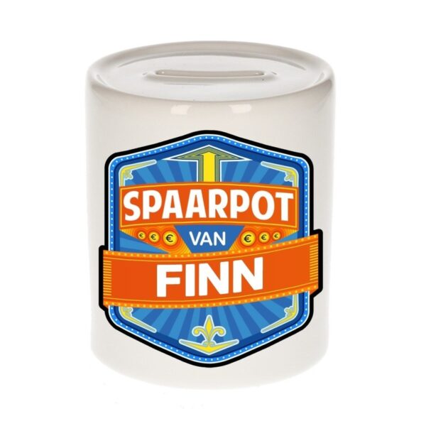 Kinder cadeau spaarpot voor een Finn