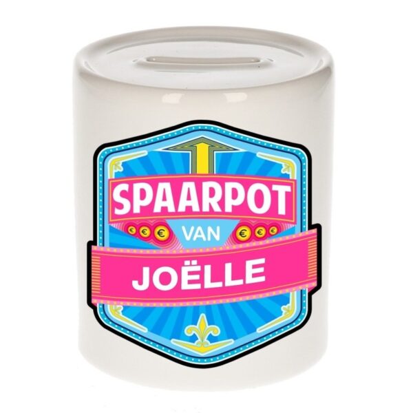 Kinder cadeau spaarpot voor een Jo?lle