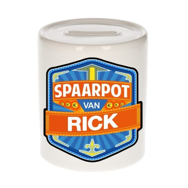 Vrolijke Rick spaarpotten voor kinderen