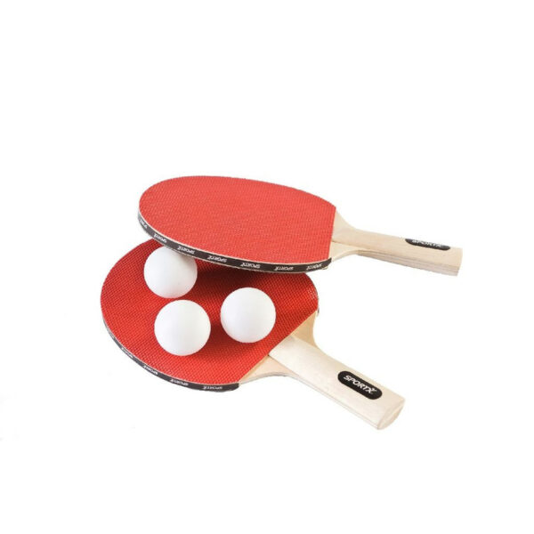 SportX Tafeltennisbatjes - incl. ping pong balletjes - complete set