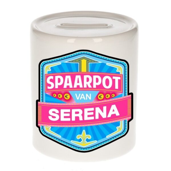 Vrolijke Serena spaarpotten voor kinderen