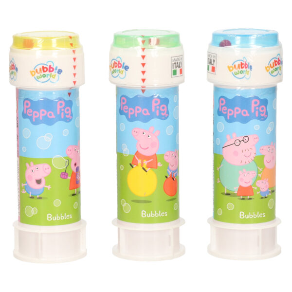 Bellenblaas - 3x - Peppa Pig - 50 ml - voor kinderen - uitdeel cadeau/kinderfeestje