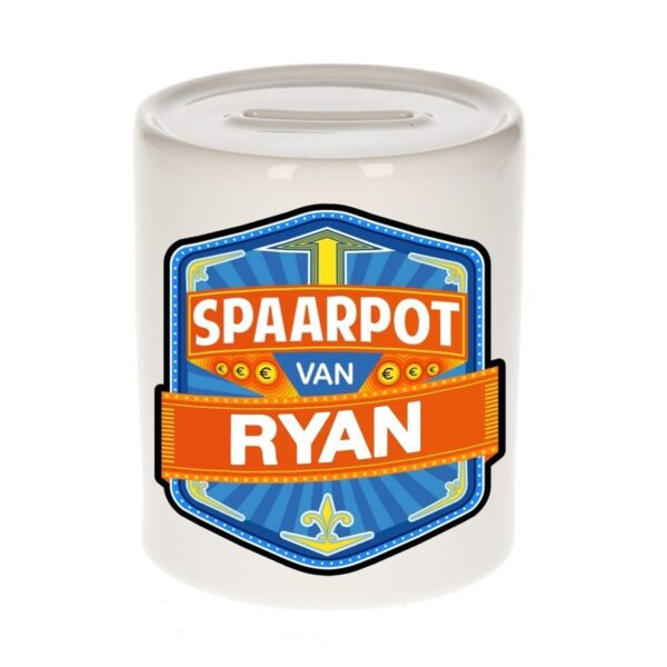 Kinder cadeau spaarpot voor een Ryan