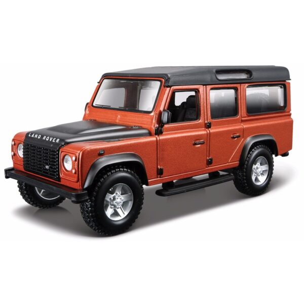 Modelauto - Land Rover Defender 110 - rood - schaal 1:32 - speelgoedauto
