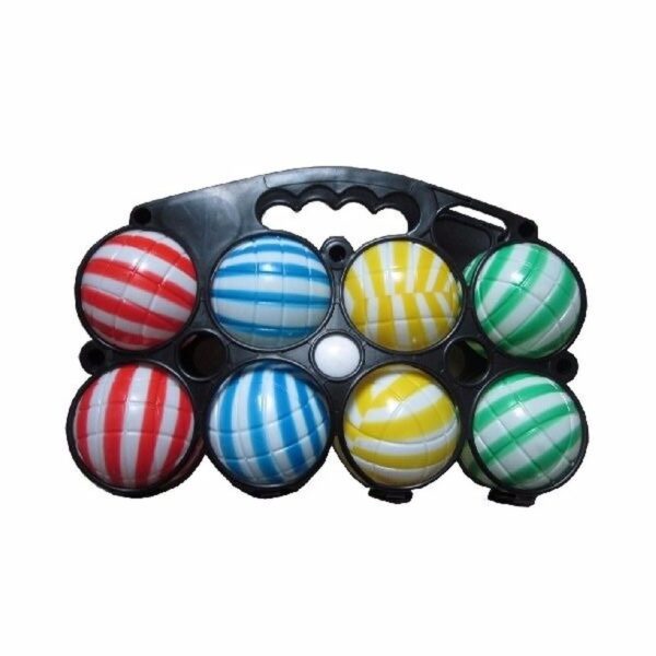 Kunststof ballen jeu de boules set