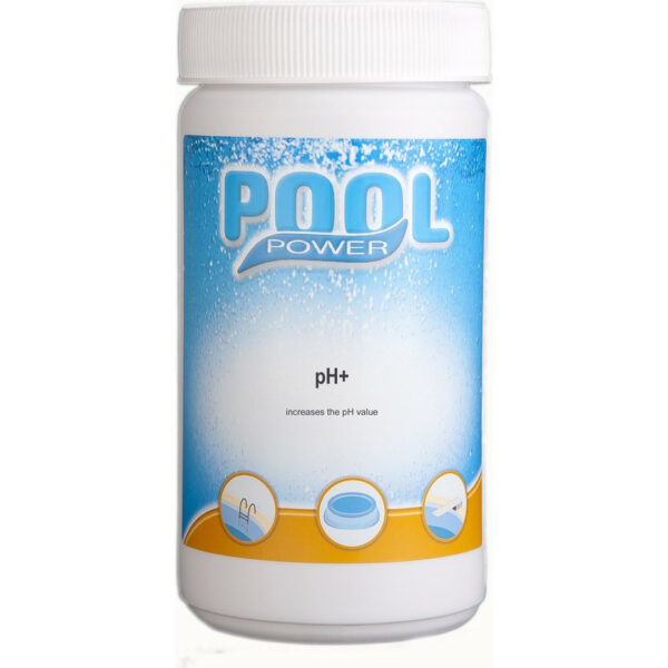 Pool power pH-plus - 1 kg flacon - Zwembad onderhoud - PH verhoger - Schoon en veilig water
