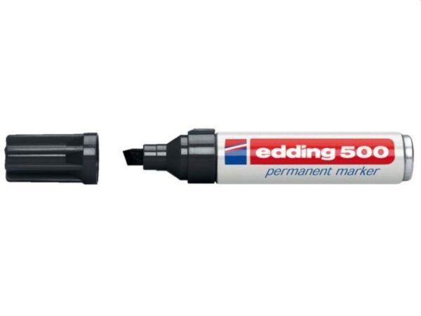 Edding 500 zwart 2-7mm blok