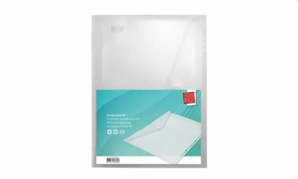 Enveloptas A4 Pp 3 stuks Soho