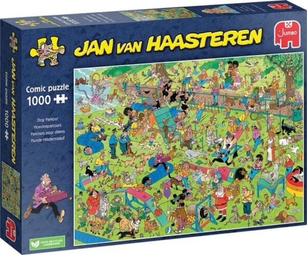 Jumbo Puzzel Jan Van Haasteren Hondenparcours 1000 Stukjes